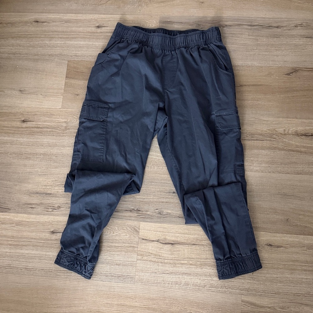 UA Butter-Soft Scrub Pants Dark Grey Gray Sz M